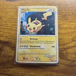 Pikachu - HGSS03 - Pokemon Heart Gold Soul Silver Promo Holo (Well Loved) - Image 1