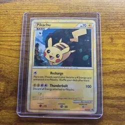 Pikachu - HGSS03 - Pokemon Heart Gold Soul Silver Promo Holo (Well Loved) - Image 3