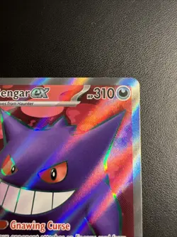 Pokemon TCG Gengar ex 193/162 SV05: Temporal Forces Holo NEAR MINT - Image 3