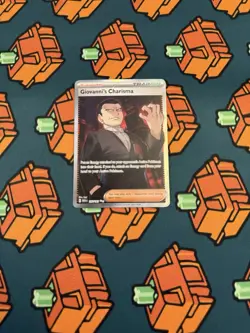 Pokemon TCG Giovanni's Charisma Mew 151 Ultra Rare Trainer Card 197/165 NM - Image 1