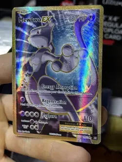 Mewtwo EX 103/108 XY Evolutions 2016 Full Art Holo Pokemon Card TCG - Image 4