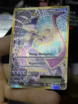 Mewtwo EX 103/108 XY Evolutions 2016 Full Art Holo Pokemon Card TCG - Image 5