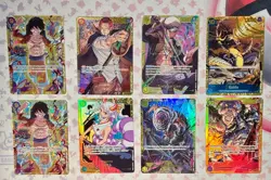 ONE PIECE TCG CARDS: (SR's) AND ABOVE RARITY-ENGLISH AND JAPANESE LOT - Image 2