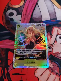 OP08-112 S-Snake SR One Piece TCG English Card - Image 1