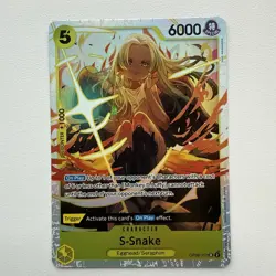 S-Snake OP08-112 One Piece TCG Two Legends Holo Card English - Image 1