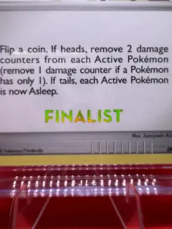 Pokemon Tropical Wind FINALIST '08 World Championships STAMPED Promo DP25 CGC 9 - Image 3