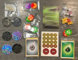 Pokemon VSTAR Acrylic Large Token Marker Damage Counter dice Tin Energy Card Tin - Image 1