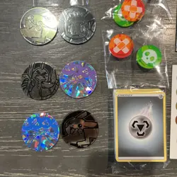 Pokemon VSTAR Acrylic Large Token Marker Damage Counter dice Tin Energy Card Tin - Image 5