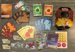 Pokemon VSTAR Acrylic Token Marker Damage Counters dice Dividers Tin Energy Card - Image 1