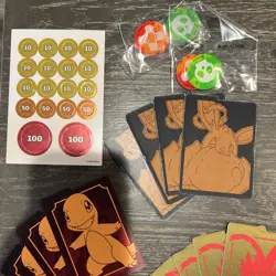 Pokemon VSTAR Acrylic Token Marker Damage Counters dice Dividers Tin Energy Card - Image 3