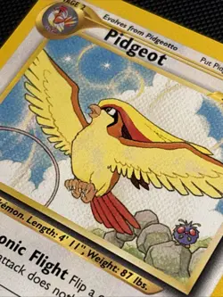 2001 Pokemon Southern Islands WotC Promo 2/18 Pidgeot Non-Holo - Image 2