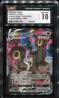 [CGC 10] Umbreon VMAX TG23/TG30 Brilliant Stars Trainer Gallery Holo POKEMON - Image 1