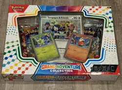 Pokemon TCG Grand Adventure Collection Box - New Sealed 4 Packs Promo Cards - Image 1