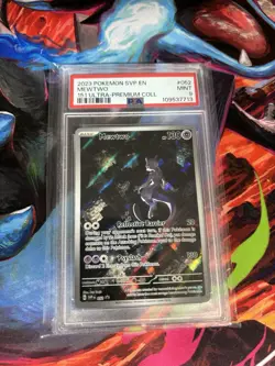 Pokemon 2023 SVP EN-SV Promo 151 Ultra-Premium Collection #052 Mewtwo PSA 9 Mint - Image 1