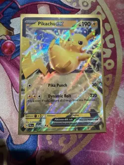 2023 Paldea Evolved Pikachu ex Double Rare #63 - Image 1