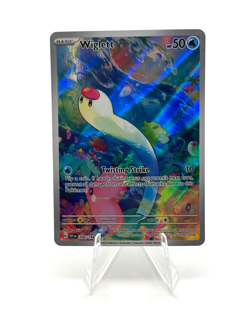 Pokemon Wiglett (Illustration Rare) SV: Scarlet & Violet Base Set 206/198 - Image 1