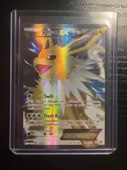 Jolteon EX 28a/83 Gold Full Art Generations Promo Pokemon TCG - Image 1