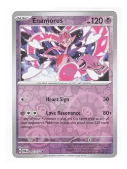 Pokemon TCG: Twilight Masquerade - Reverse Holo - 093/167 - Enamorus - Image 1