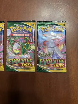 Pokemon TCG: Sword & Shield- (3)Evolving Skies Booster Packs- NEW/FACTORY SEALED - Image 4