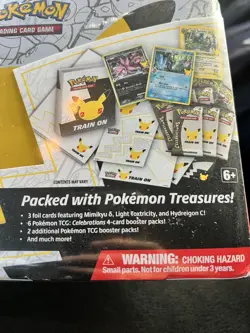 Celebrations Pokemon 25th Anniversary TCG Collectors Chest *SEALED* - Image 2