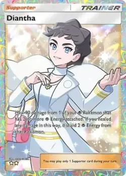 Diantha or any 2 stars Trainer/Pokemon except oak TCG Pocket - Image 1