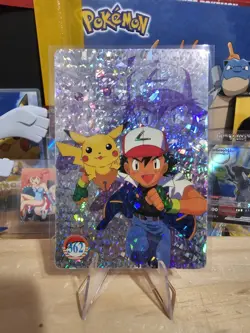 1999 Vintage Pocket Monsters Vending Prism - Ash Shadow Ghost Background #362 - Image 1