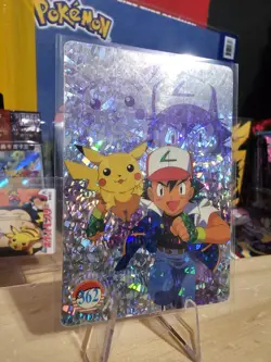 1999 Vintage Pocket Monsters Vending Prism - Ash Shadow Ghost Background #362 - Image 2