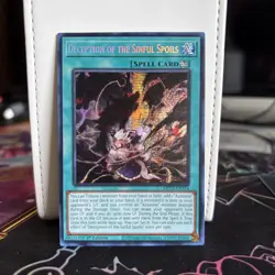 1ST ED DECEPTION OF THE SINFUL SPOILS 2025 MP25-EN113 YUGIOH CARD (NM) - Image 1