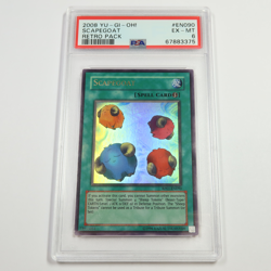 PSA EX MT 6 - 2008 YUGIOH Scapegoat Holo EN090 Retro Pack Card #53728L - Image 1