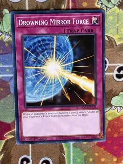 Yugioh Drowning Mirror Force EGO1-EN035 Single - Image 1