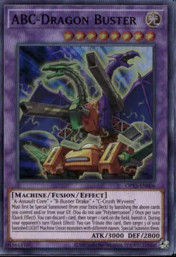 ABC-Dragon Buster OTS Pack Super Rare OP13-EN006 Yu-Gi-Oh! - Image 1