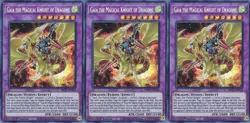 3x Gaia the Magical Knight of Dragons | MP21-EN12 | SCR | 1st Ed | NM | YuGiOh - Image 1