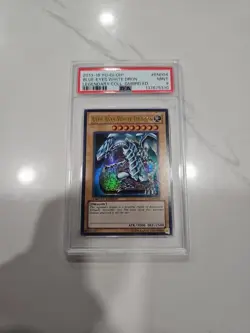 Yugioh Blue-Eyes White Dragon Limited Edition Ultra LC01-EN004 PSA 9 - Image 1