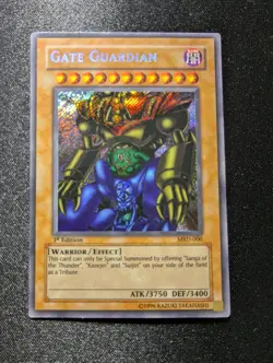 Gate Guardian - MRD-000 - Secret Rare - 1st Edition NM YuGiOh! Metal Raiders - - Image 1