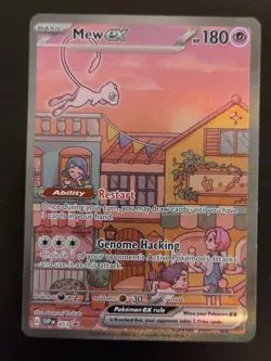 Mew ex SVP 053 'D' SV: Scarlet & Violet Promo Cards - Pokemon Card - NM - Image 1