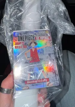 ONE PIECE Monkey.D.Luffy College Basketball US Voyage WITH POSTER UNOPENED - Image 1