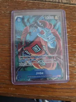 One Piece Jinbe Alt Art OP14-049 THE AZURE SEA'S SEVEN English NM - Image 1