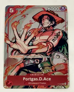 2023 One Piece Portgas D. Ace Event Pack Vol. 1 Promo (2x) Cards P-028 English - Image 5
