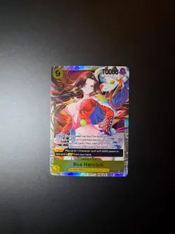 One Piece TCG The Azure Sea’s Seven English Boa Hancock Super Rare OP14-112 - Image 2