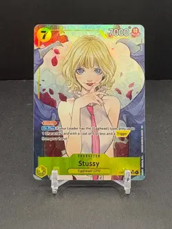 Stussy Alt Art Super Rare - Carrying On His Will #OP13-110 SR One Piece TCG - Image 1