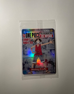 Monkey.D.Luffy (055) (College Basketball US Voyage) P-055 One Piece Promotion... - Image 1