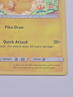 Pikachu 4/12 Holo McDonald's Promo Pokemon TCG Card DMG 2018 #2 - Image 3