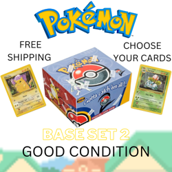 Pokemon TCG Base Set 2 2000 Vintage WoTC NM/LP- Choose Your Card! - Image 1