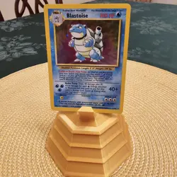 Pokemon TCG Base Set Blastoise Holo Rare Card 2/102 Vintage WOTC LP - Image 1