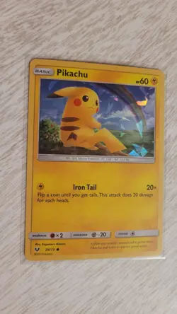 Pokemon TCG Pikachu 28/73 General Mills Holo Promo Shining Legends - Image 1
