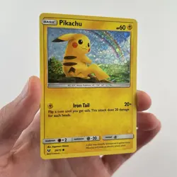 Pikachu 28/73 (General Mills) Promo Sun & Moon Sequin Holo - Pokemon TCG - Image 3
