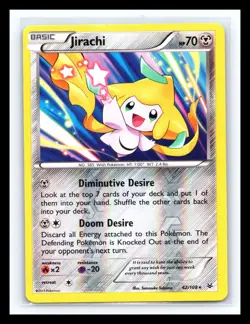💥 Jirachi # 42/108 Reverse Holo | Roaring Skies Set | | Pokemon 2015 TCG - Image 1