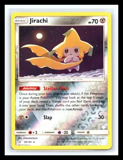 💥 Jirachi # 42/108 Reverse Holo | Sun & Moon Set | | Pokemon 2019 TCG - Image 1