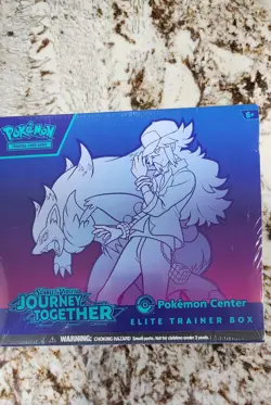 Pokemon TCG Journey Together Pokemon Center Elite Trainer Box ETB Sealed - Image 1