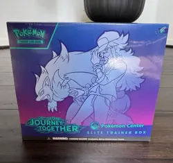 Pokemon TCG Journey Together Pokemon Center Elite Trainer Box ETB FACTORY SEALED - Image 1